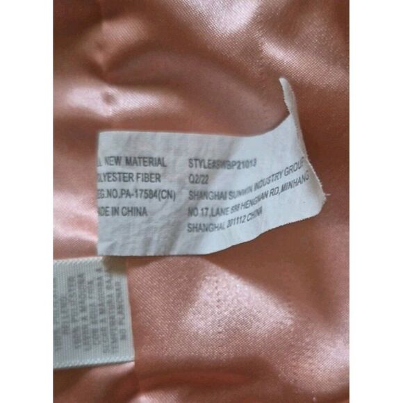 Cloud Island Pink Flamingo Plush Security Blanket Satin Trim - Picture 4 of 6